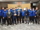Носителите на Купата на България по водна топка бяха посрещнати в Община Варна